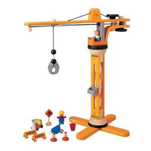 Drewniany dźwig, Plan Toys 6086
