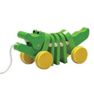 Drewniany krokodyl do ciągnięcia, Plan Toys 5105