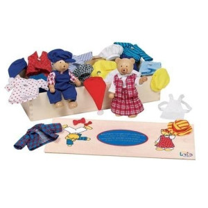 Przebieranka misiów, zabawa w ubieranie postaci, Toys Pure 51914