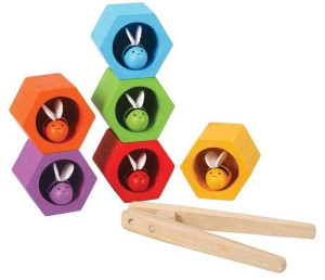 Plan Toys, Plaster miodu z pszczółkami, zabawka zręcznościowa