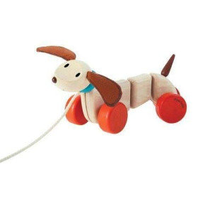 Plan Toys, Szczęśliwy piesek do ciągnięcia