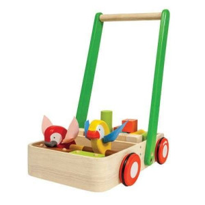 Drewniany chodzik z ptaszkami, Plan Toys 5176