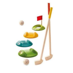 Drewniany mini golf - duży zestaw, Plan Toys 5683