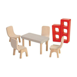 Mebelki dla lalek Jadalnia, Plan Toys 7348