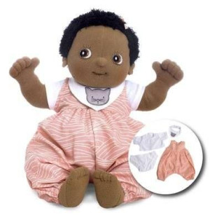 Lalka Rubens Baby, Nora z 4 ubrankami, Rubens Barn, RB-120096