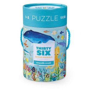 Puzzle 100el., motyw morskie zwierzęta, CC