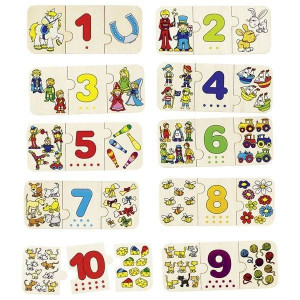 Puzzle Ucz się liczyć, Goki