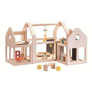 Składany domek dla lalek, Plan Toys 7611 7611
