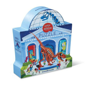 Puzzle 48 el., Dzień w muzeum - Dinozaury, Crocodile Creek 4063-1