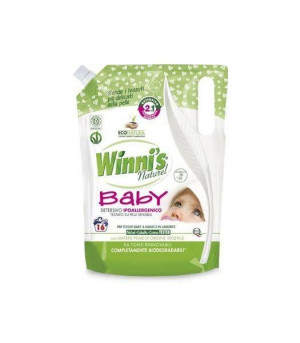 Płyn do prania ubranek dziecięcych, delikatny zapach, 800 ml, 16 prań, Winn