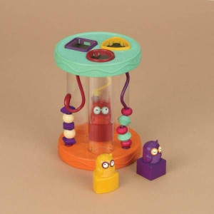 B. Toys, Hooty-Hoo, Sorter kształtów z efektem dźwiękowym, 6m+