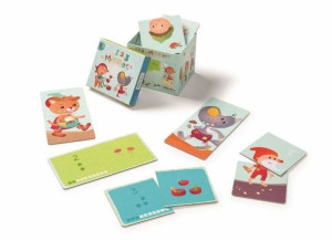 Lilliputiens, SmartWonders, Puzzle 1, 2, 3 Mic Mac Nauka Liczenia, 3+