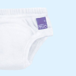 Bambino Mio, Majtki treningowe, Białe, FIT 2-3 lata