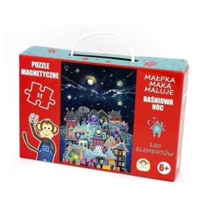 Puzzle Magnetyczne Baśniowa Noc, 120 elem.