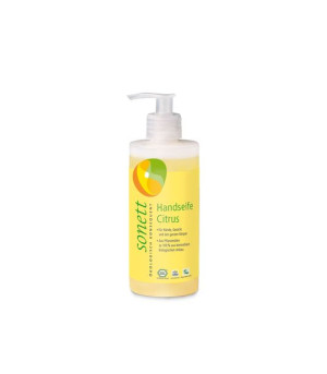Ekologiczne mydło w płynie CYTRUS, z dozownikiem, 300 ml, Sonett