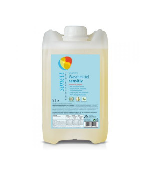 Ekologiczny płyn do prania białego i kolorowego, SENSITIV, 5 l, Sonett