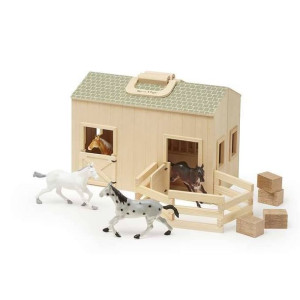 Stajnia walizeczka - Melissa & Doug