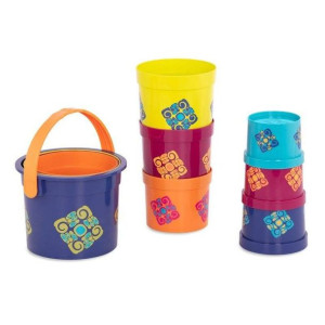 B. Toys, Bazillion Buckets, Kubełki do piętrowania, 18m+