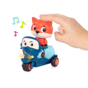 B. Toys Miękki Motocykl sensoryczny z wesołym pasażerem liskiem