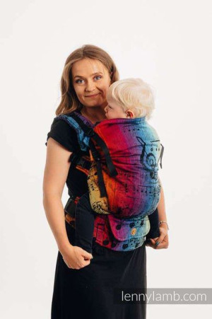 Nosidełko LennyPreschool  z tkaniny żakardowej 100% bawełna, rozmiar presch