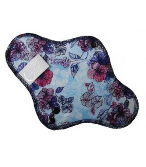 Soft Moon, podpaska wielorazowa, ultra comfort MAXI z bawełną, czarna, NYKS