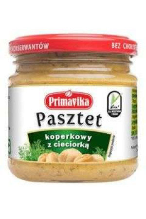 Pasztet koperkowy z cieciorką 160g, Primavika