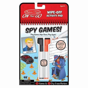 Wipe-Off Activity Pad - Szpieg