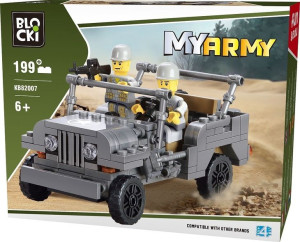 Klocki Dla Dzieci Blocki Myarmy Gazik 199el Kb82007