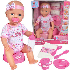 New Born Baby - Lalka Funkcyjna 43 Cm - Simba - 503-9005