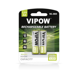 Akumulatorki REBEL HR6 2600 mAh Ni-MH 2szt/bl