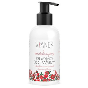 VIANEK Rewitalizujący żel myjący do twarzy