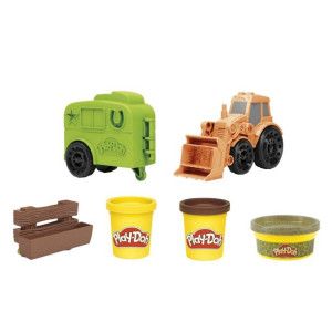 Ciastolina - Play Doh - Wheels Traktor - Zestaw - F1012