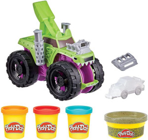 Ciastolina - Play Doh - Wheels Monster Truck - Zestaw - F1322