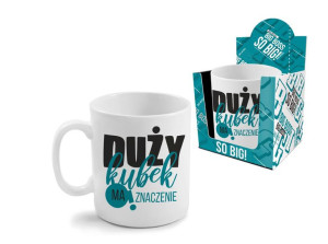 Kubek-BIG BOSS 1000ml-Duży kubek ma znaczenie