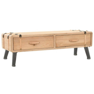 Szafka pod TV, 110x33x35 cm, drewno jodłowe