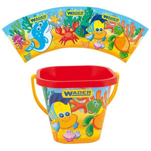 WADER 75042 Happy Summer - Kpl. do piasku z IML 7 el. - 2 rodzaje