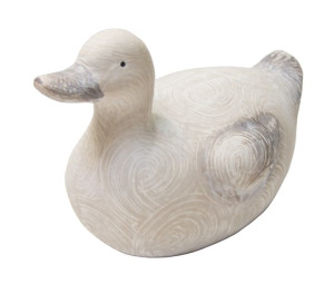 Figurka kaczka deco nature 12x15cm