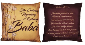 Poduszka dla cudownej babci 35cm
