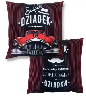 Poduszka stylowy dziadek dzień dziadka