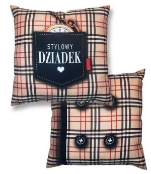 Poduszka stylowy dziadek dzień dziadka