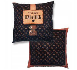 Poduszka stylowy dziadek dzień prezent 35cm