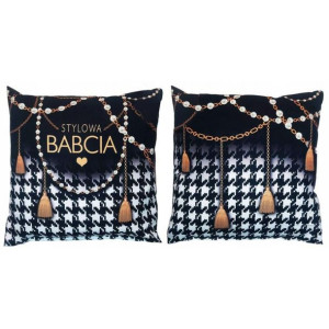 Poduszka prezent stylowa babcia 35cm