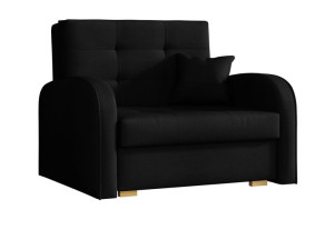 KANAPA do salonu Viva Gold I jednoosobowa sofa rozkładana