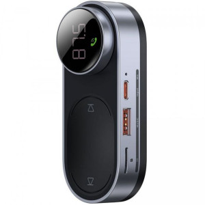 Solarny Transmiter Fm Bluetooth 5.0 Mp3 Mikrofon