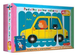 Akademia mądrego dziecka. Pudełko pełne zabawy.  Pojazdy
