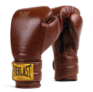 Everlast Skórzane Rękawice Bokserskie 1910 Sparring Brown - 14 Oz.