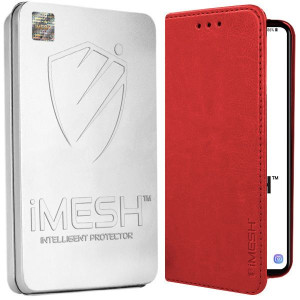 Etui Do Huawei P30 Lite Pokrowiec Imesh Leather