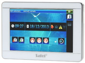 Klawiatura Graficzna Do Centrali Alarmowej Int-tsi-wsw Satel