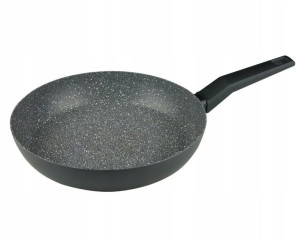 Patelnia Granitowa Powłoka Marmur Indukcja 24 Cm