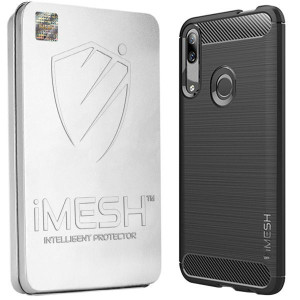 Etui Do Huawei P Smart Z Imesh Carbon + Szkło 5d